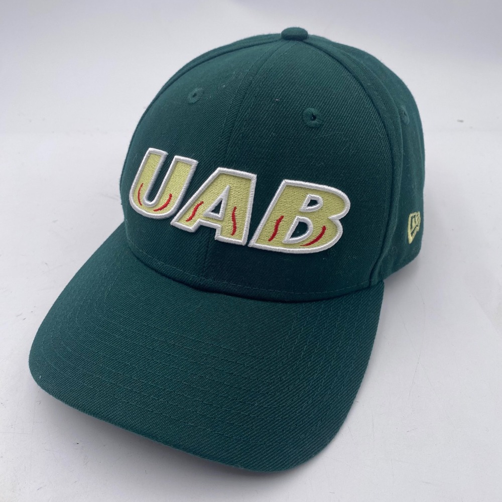 UAB Blazers New Era 9FORTY Snapback Hat Green NCAA College Dragon Baseball Cap